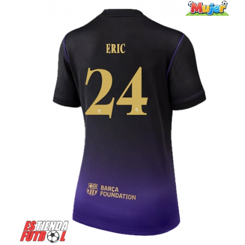 Barcelona Eric Garcia #24 Segunda Equipación Mujer 2026-27 Manga Corta